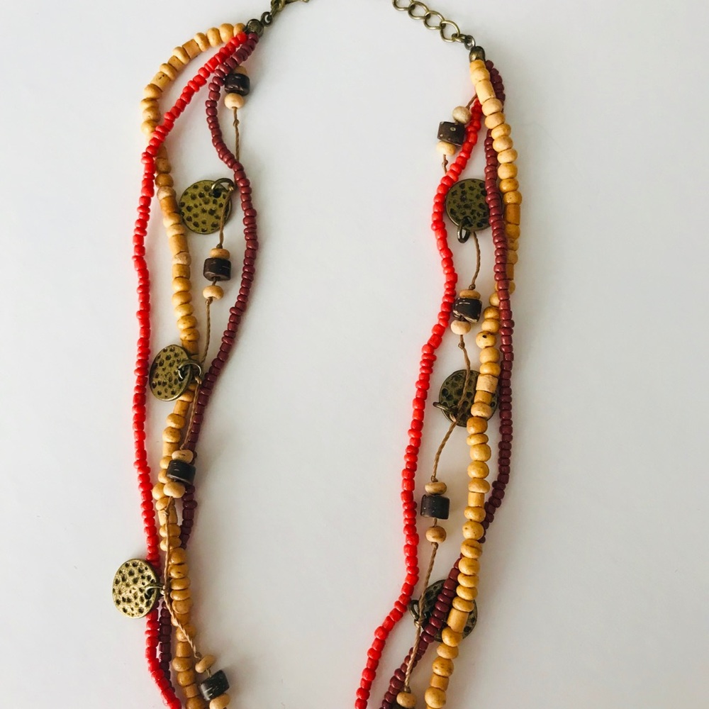 Brass Pendent Necklace - Picture 3 of 3